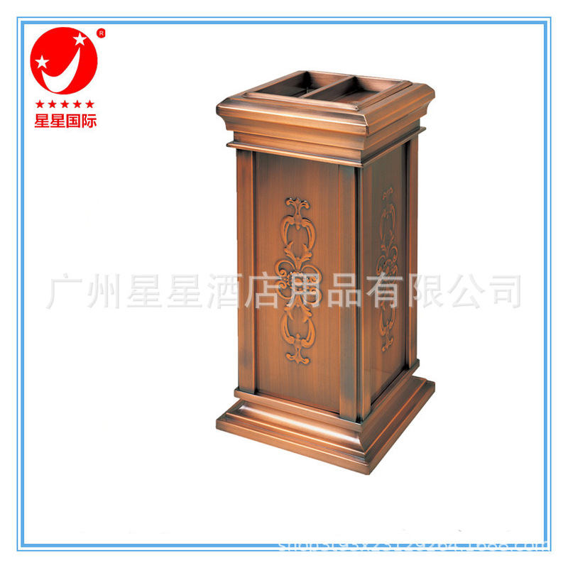 Wholesale bronze seat trash can hotel-level senior club royal seat ashtray peel trash can Wholesale bronze seat trash can hotel-level senior club royal seat ashtray peel trash can
