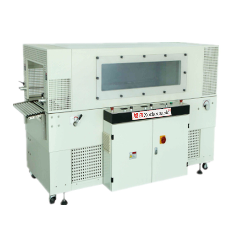 深圳旭田供应XT-6040自动套膜恒温收缩包装机电子产品热收缩机