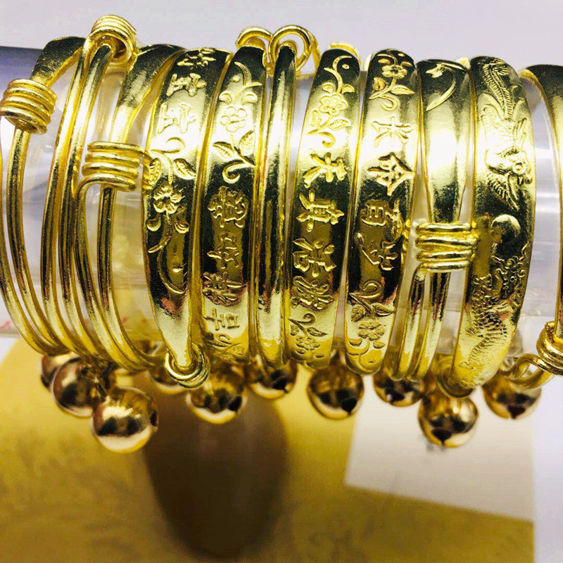 Creative brass children's bracelet
