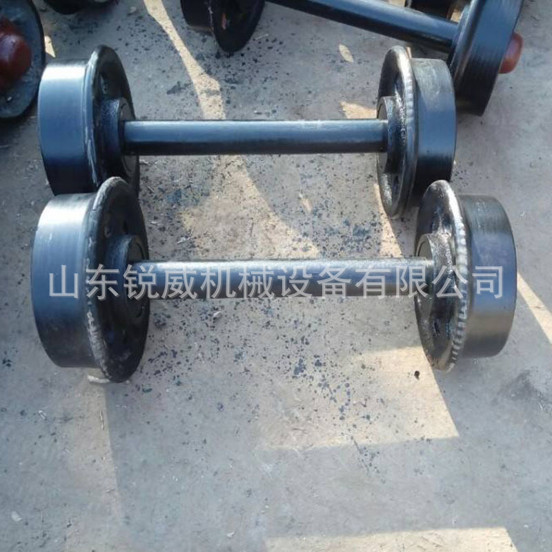 矿车轮对