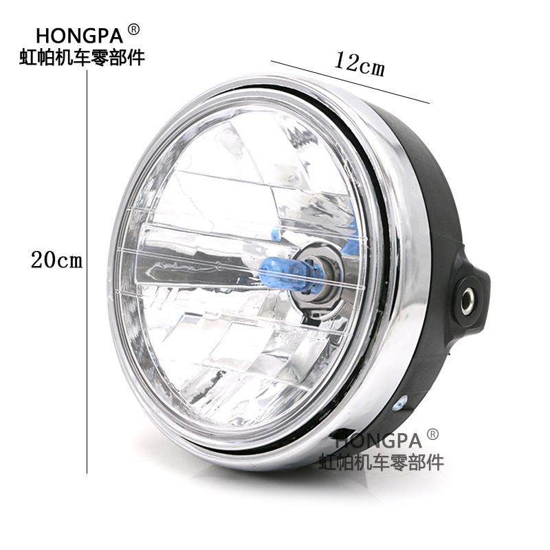 Luces de motocicleta Wasp 600 900 CB400/900 conjunto de faros modificado faro de cristal especialmente para exportación