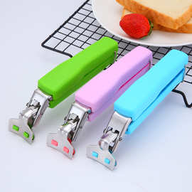 多功能不锈钢防烫碗碟夹创意厨房小工具电饭锅蒸架防烫夹子带硅胶