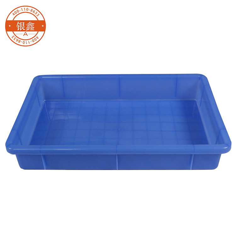 厂家现货长方形塑料盆PP PE新料方盘 加厚周转盘浅盘塑料盘子批发