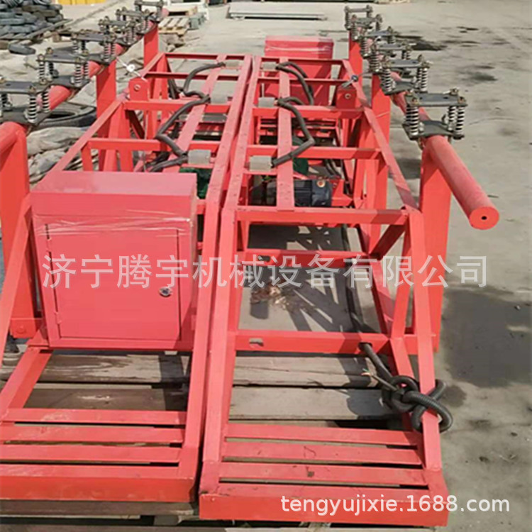 腾宇四轴混凝土排振式振捣机4米5棒排振机多少钱台桥梁排振摊铺机