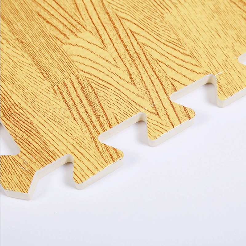 Детский foam-плакат пол, пазлы-деревянная плитка, 60×60 см, толщина 10/12 мм, защитa от падения