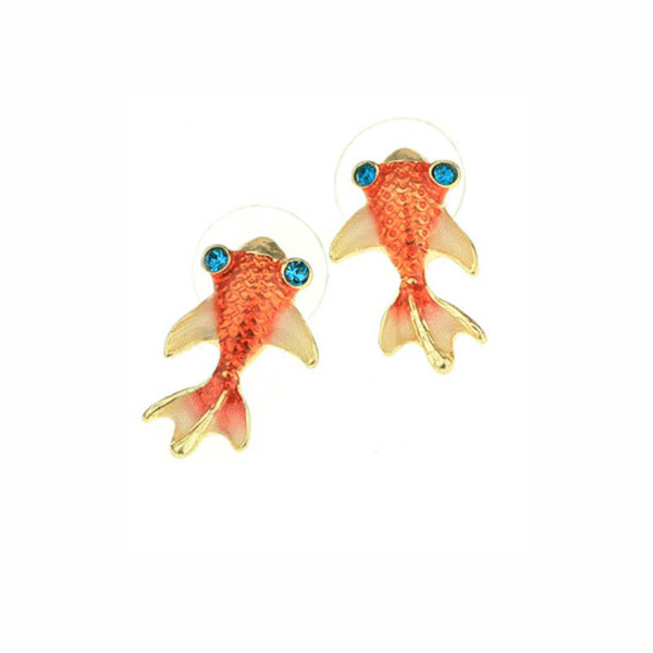 Fashionable elegant cute small earrings