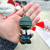 Cartoon doll plastic, keychain suitable for men and women, bag, pendant, wholesale, Birthday gift
