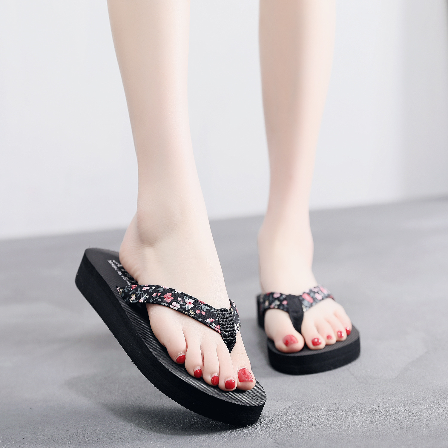 815 bottom heel-floral