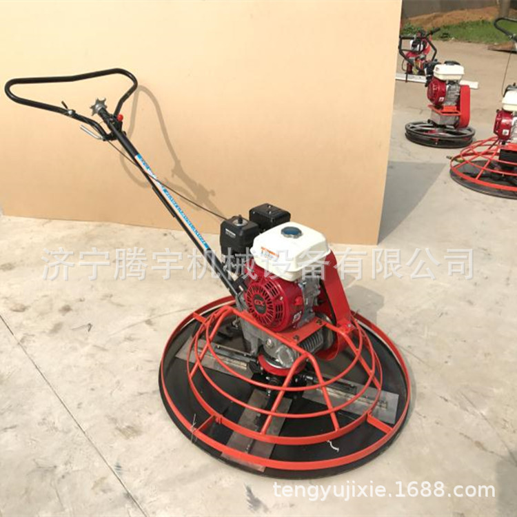 混凝土路面汽油抹子厂直供手扶汽油抹光机90型抹光机报价抹光机价