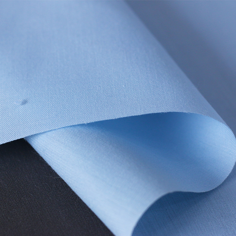 涤棉面料 荧光橙涤平面料 环卫工装服装面料 涤棉平纹面料