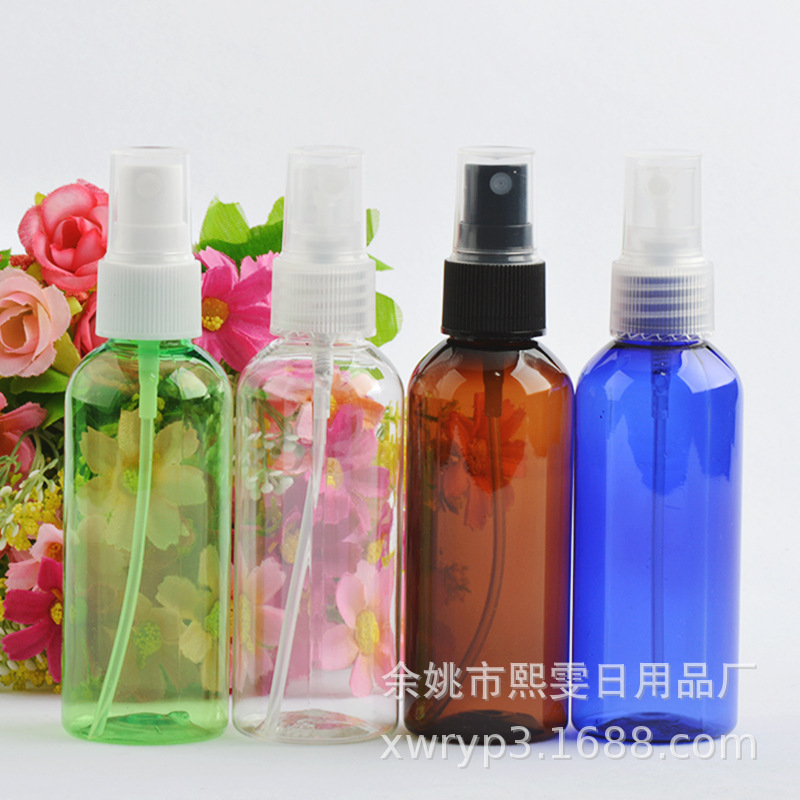 80ml喷雾瓶 宠物清洁护理小喷壶 按压圆肩喷雾瓶玻璃清洁喷雾瓶