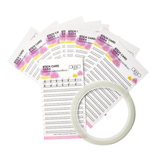 批发嫁接假睫毛辅助器存花胶条卡 山茶花开花存花卡