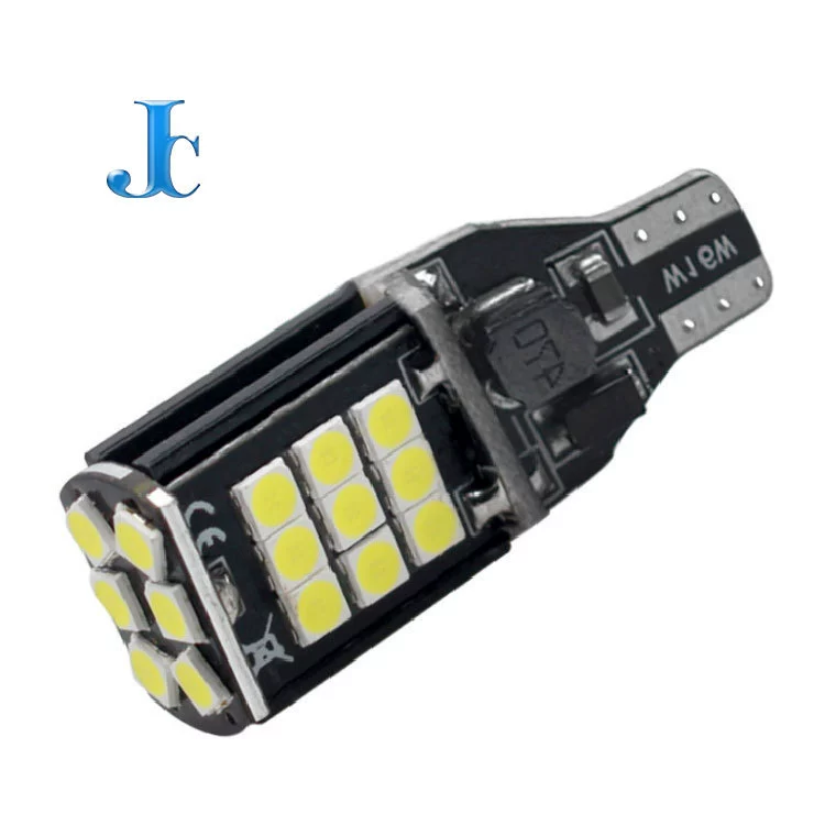 Авто LED декодирование сверхяркий светодиод заднего хода T15 1156 T20 3030 24smd хулиганская лампа