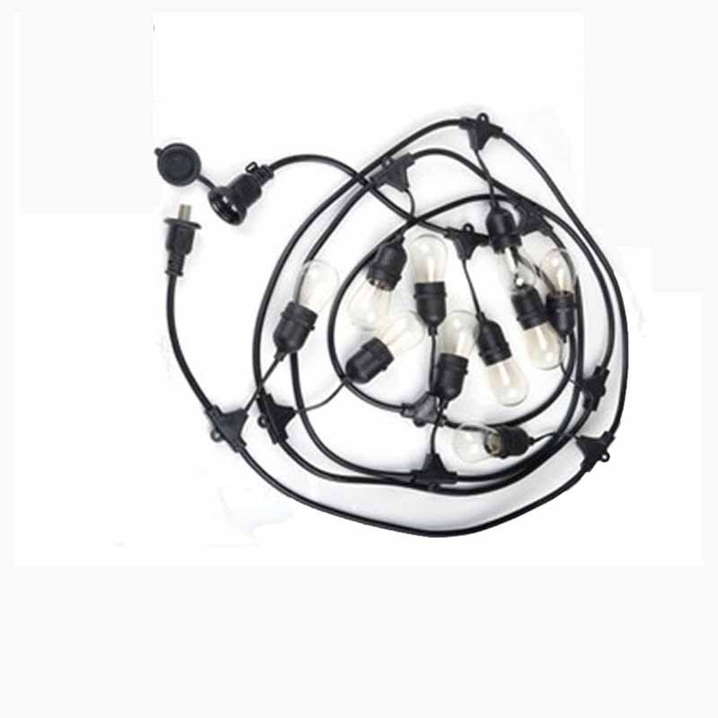 供应E27全铜螺口卡式全牙 半牙双环电木高温阻燃带303开关灯头线