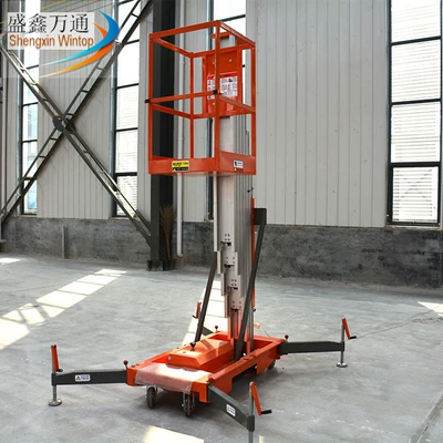 6 meters 8 meters aerial Avtomobil fırlanan platformaları