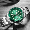 Men's watch, calendar, waterproof swiss watch, steel belt, quartz watches, wholesale, Birthday gift