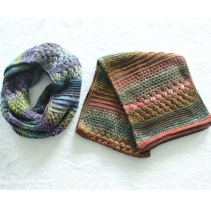 Scarf, hat, gloves