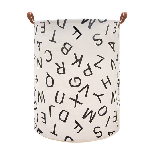Factory direct sales household dirty clothes bucket clothes storage basket fabric foldable dirty clothes basket clothes toy storage Lou