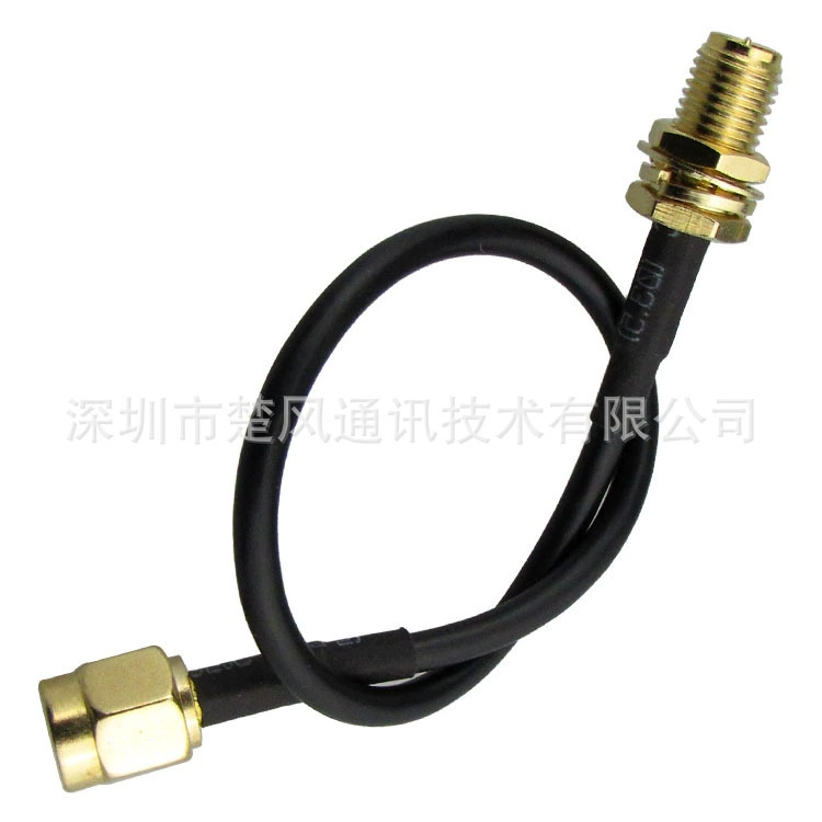 RF коаксиальная антенна удлиненная линия SMA-J революционная SMA-K материнская RG58 50-3 медный провод питания прыжковая линия