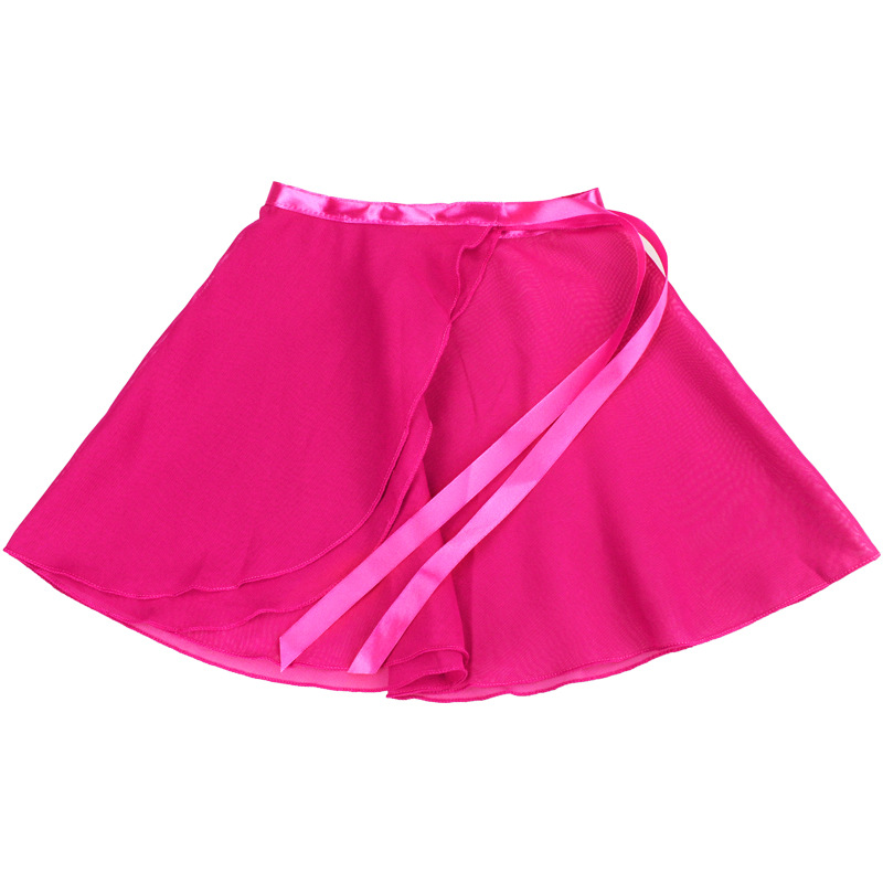 Ropa de baile para niños ropa de práctica para niñas Falda de baile de Ballet de verano falda de gasa Falda de baile chino