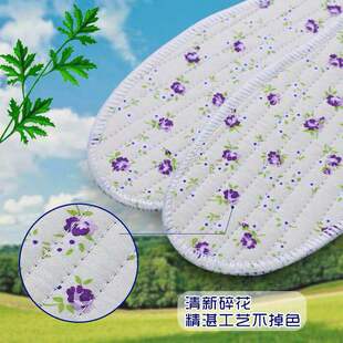 Small floral cotton insole four seasons universal insole sweat-absorbent fragrance men's and women's cotton breathable summer breathable shock absorption