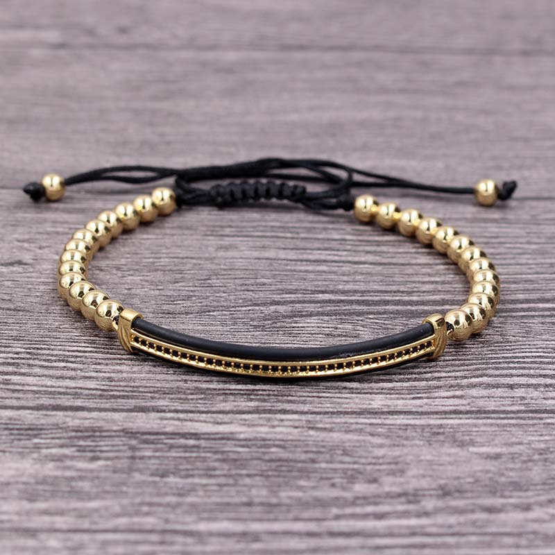 fashionable copper woven bracelet handmade
