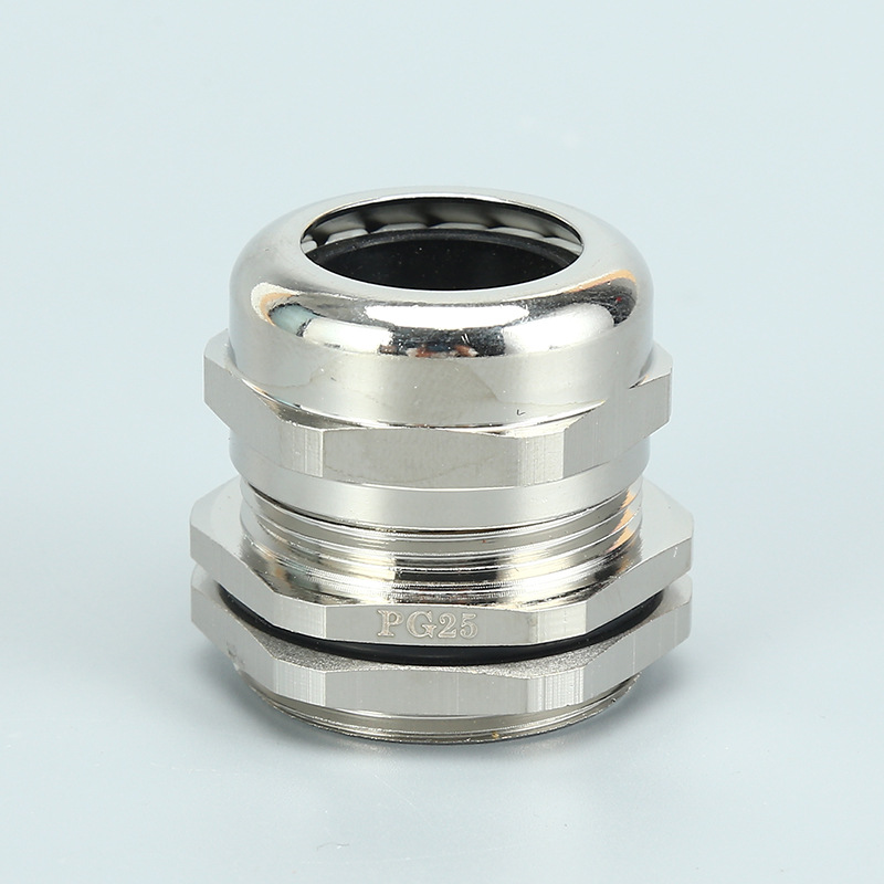 电缆防水接头pg25 铜接头 电缆固定头 电缆连接器格兰头 现货供应