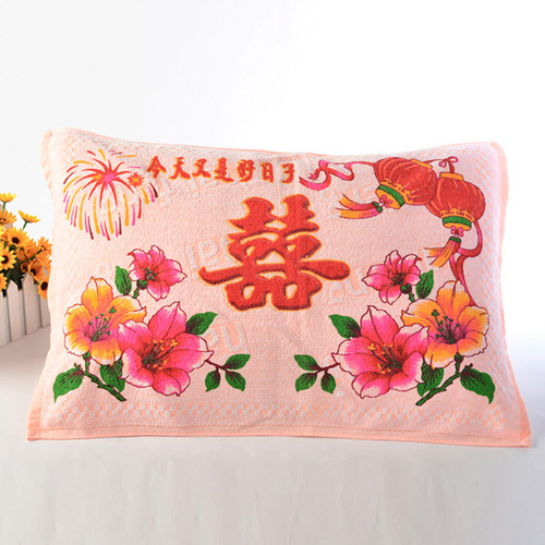 Factory direct supply of cut velvet printed pillow covers, student school pillow covers, migrant workers wedding return gift pillow covers wholesale