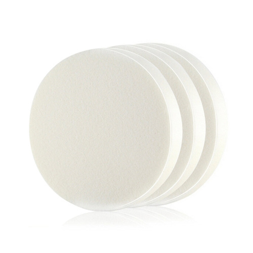 Large White Puff Round Latex Wet/Dry Face Makeup Sponge Foundation Powder Puff - Fine and Soft