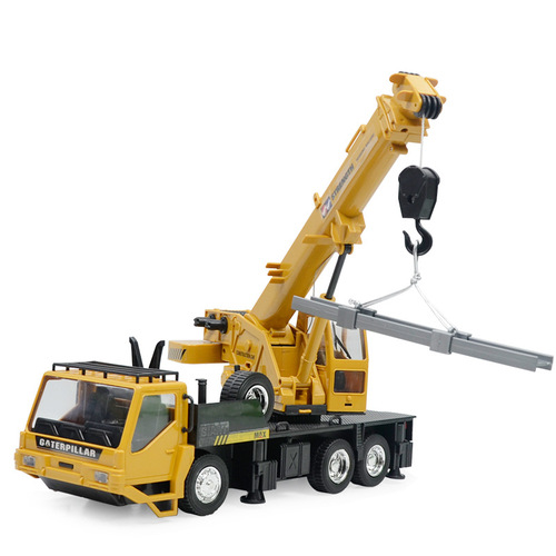 Olympian remote control engineering vehicle crane rechargeable remote control lifting simulation engineering crane children's toy model