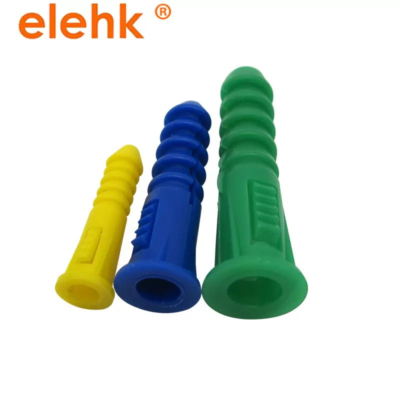 塔型膨胀管多规格螺丝膨胀套环保型塑料膨胀管传承紧固件厂直销