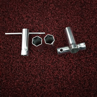 Manufacturers directly supply single-head opposite side 17mm spark plug socket wrench non-standard outdoor accessories supporting tools