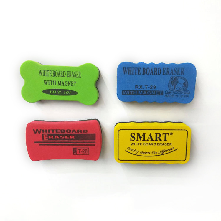 EVACartoon With Magnetic Board Eraser Children's Cartoon Teaching Whiteboard Eraser Easy To Erase Traceless Board Blackboard Eraser Dropshipping