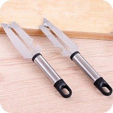 厨房不锈钢削皮刀 多功能水果刀削皮器 苹果刨丝器瓜果刀