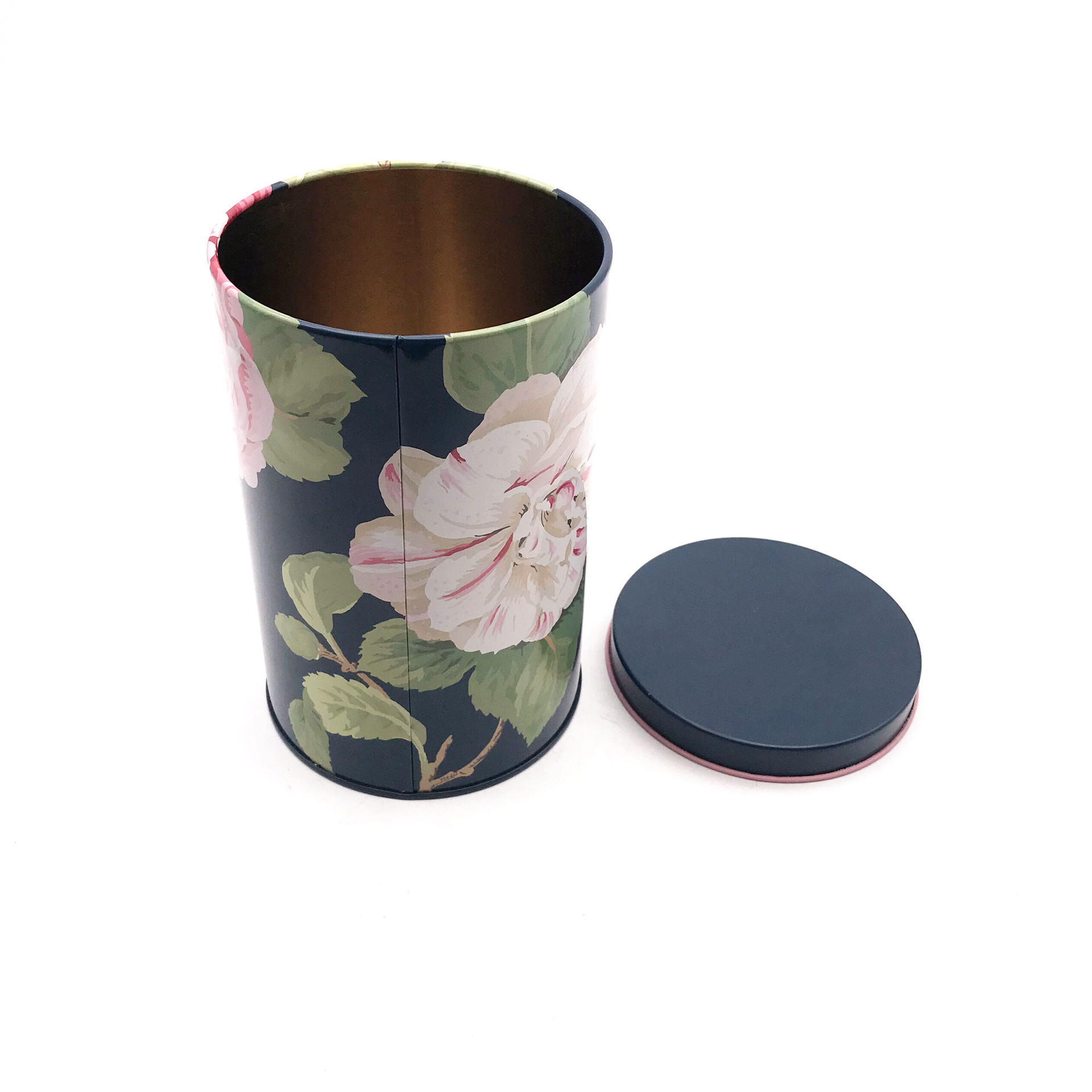 厂家供应圆形茶叶包装马口铁罐  礼品金属铁盒