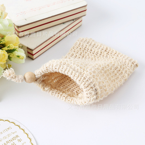 Natural cotton and linen soap bags, bath products, bubble bath, direct supply from the manufacturer