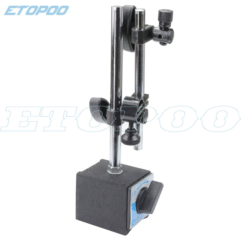 Etopoo universal magnetic meter base dial indicator workbench with fine-tuning magnetic meter base dial indicator chuck magnet
