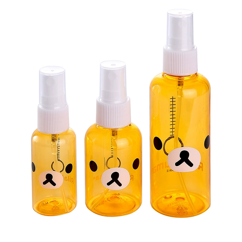 Cartoon Makeup Fixer Spray Bottle, 30/50/100 ml, Portable Spray Atomizer