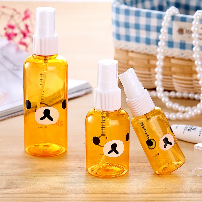 Cartoon Makeup Fixer Spray Bottle, 30/50/100 ml, Portable Spray Atomizer