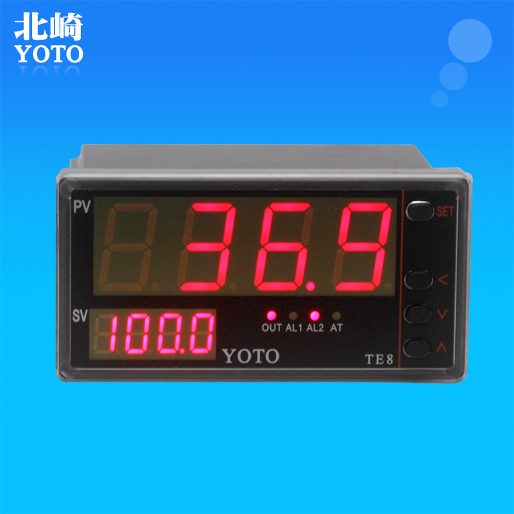 YOTO北崎TE8继电器固态继电器49TE7-M12RN10I数字温度控制器仪表