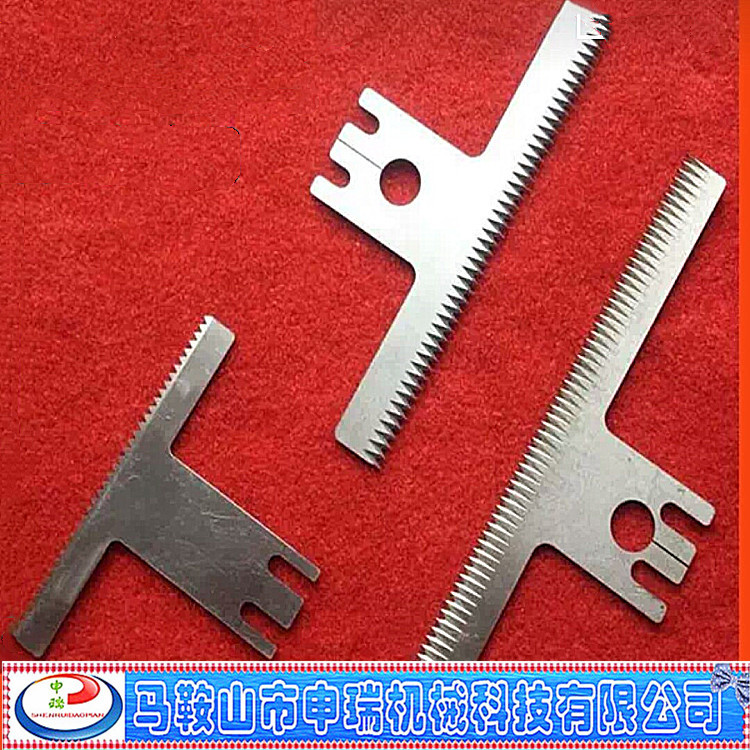 食品机械刀片 塑料薄膜切割锯齿利刃 精准切割 包装齿刀，耐用锋