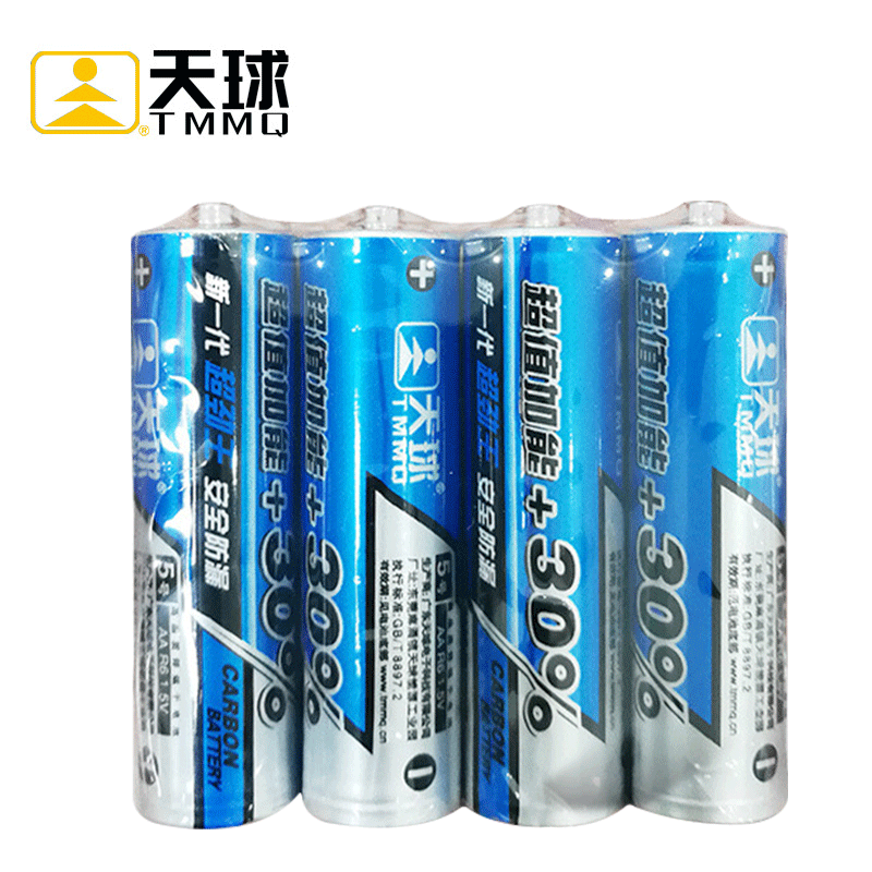 Three Blister-Packed Tianqiu 1.5V Batteries, Aa Carbon Batteries, Safe and Super Powerful, No. 5 Dry Batteries, No. 7, Price Per Piece