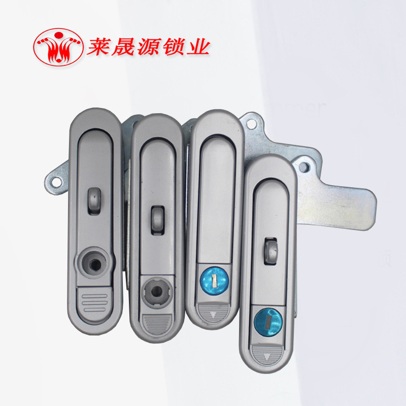 浙江莱晟源AB302-1电柜箱门锁 开关动力柜平面门锁 网络机柜门锁