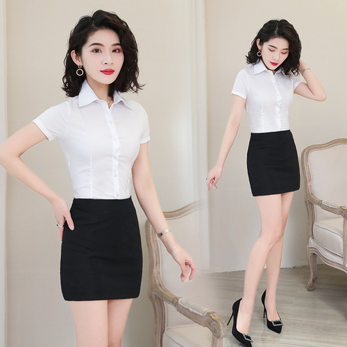 Professional semi-slip dress work pants for women 2025 one-piece short skirt slimming black bustier summer work pants dress