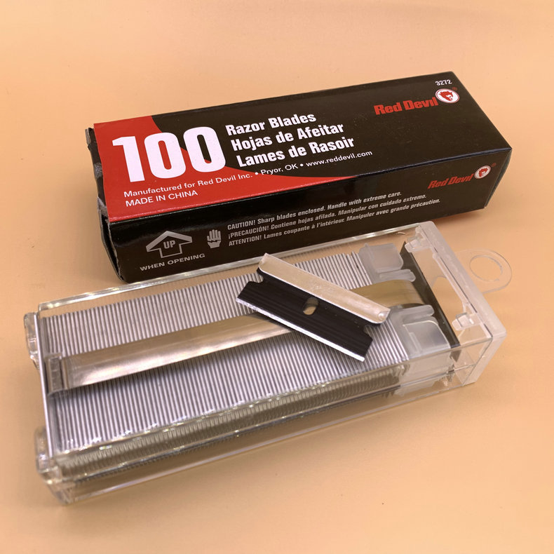 厂家长期供应镀黑夹子切片 汽车贴膜切线刀片 异形非标刀片