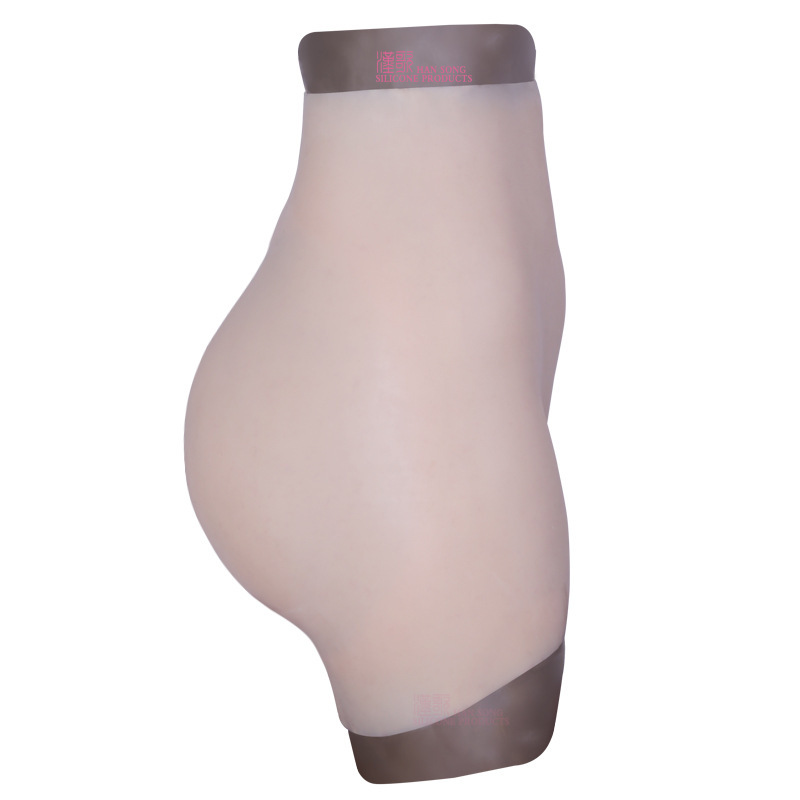 Hange Second Generation Butt Lift Boxer Briefs Cross-Dressing Hidden Lower Body Butt Lift Silicone Pants Transvestite Fake Vagina Pants Men's Underwear
