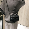 Chain, universal small one-shoulder bag, Chanel style, genuine leather