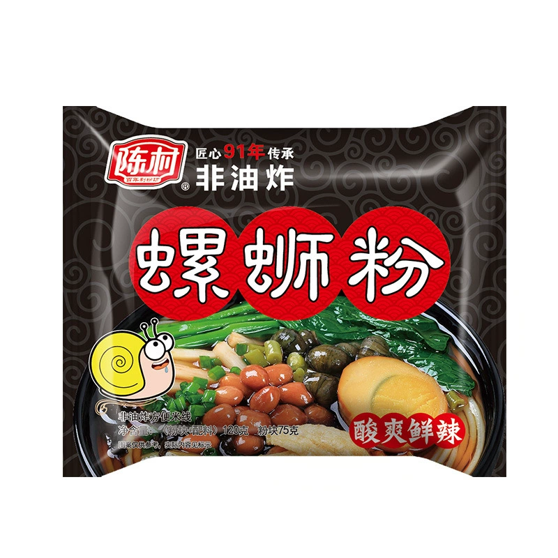 Порошок улитки Chencun 120 г/пакет сладкий картофель рисовая лапша необжаренная лапша быстрого приготовления без приготовления пищи лапша быстрого приготовления пробная распродажа