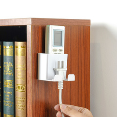 Mobile phone charging stand, punch-free power cord, socket hanger, plug hook, wall-mounted remote control storage box