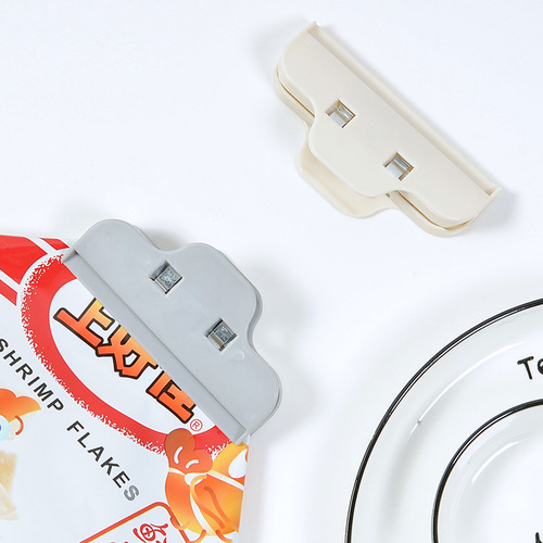 Plastic large snack bag sealing clip household bag sealer dry fruit moisture-proof snack clip mildew-proof sealing clip